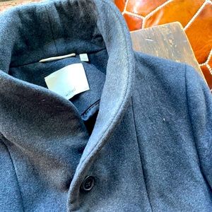 Wilfred winter coat grey wool